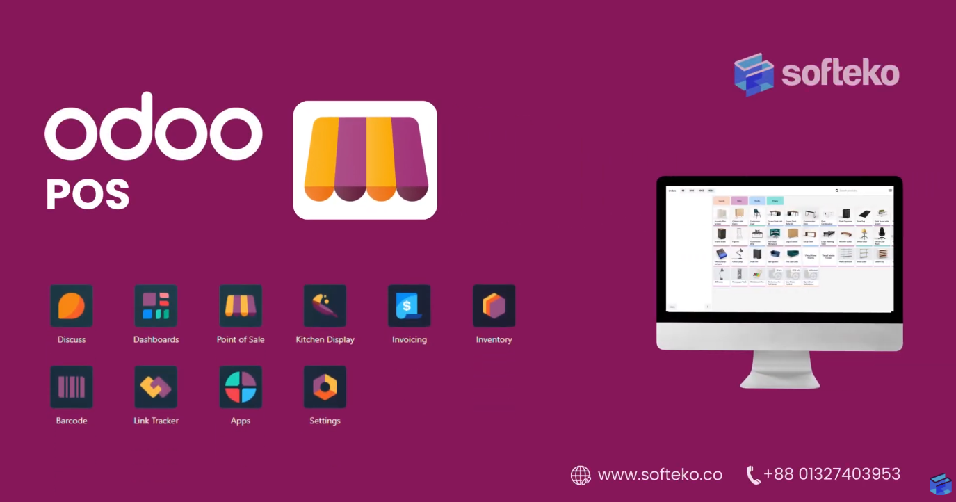 Odoo POS Explained Simply (বাংলায়) | Is This the Best POS Software for Your Business? | Softeko