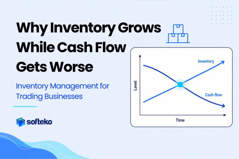 Why inventory grows while cash flow gets worse in trading businesses